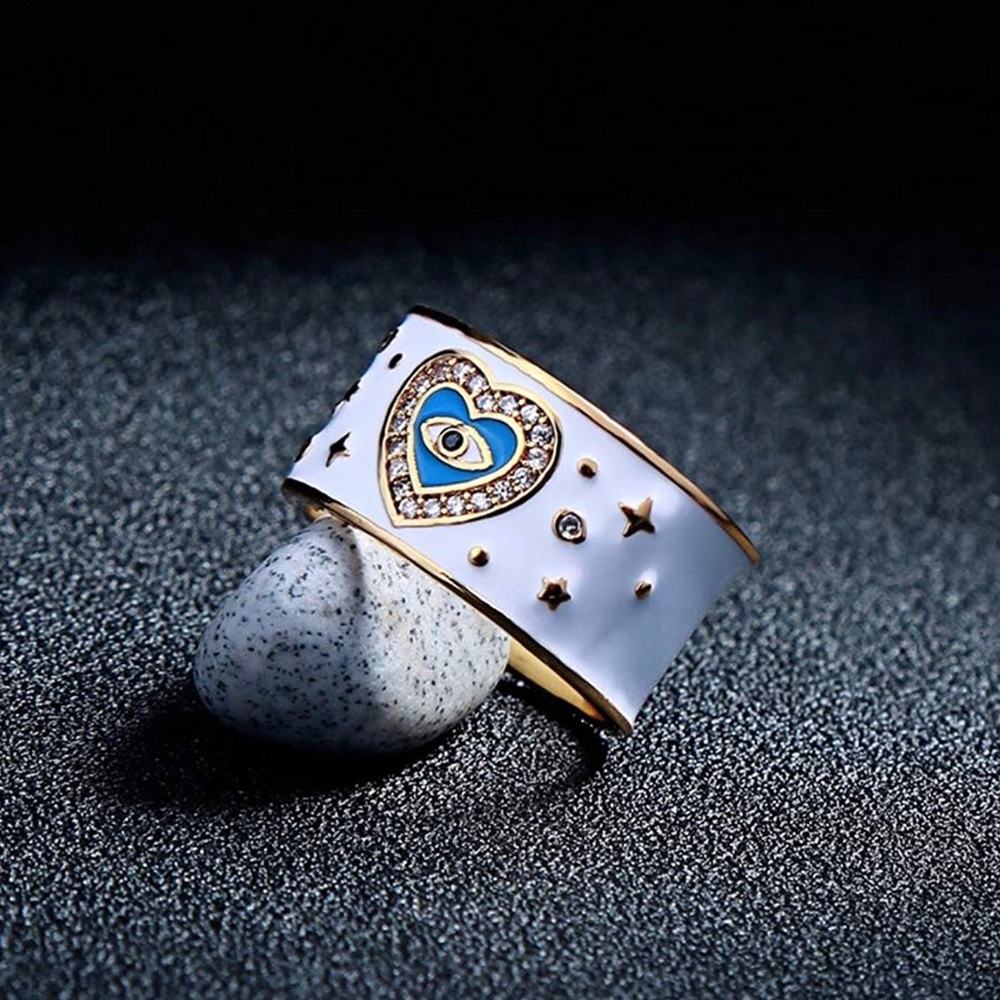 Evil Eye Ring 🧿 - Picture 2 of 4